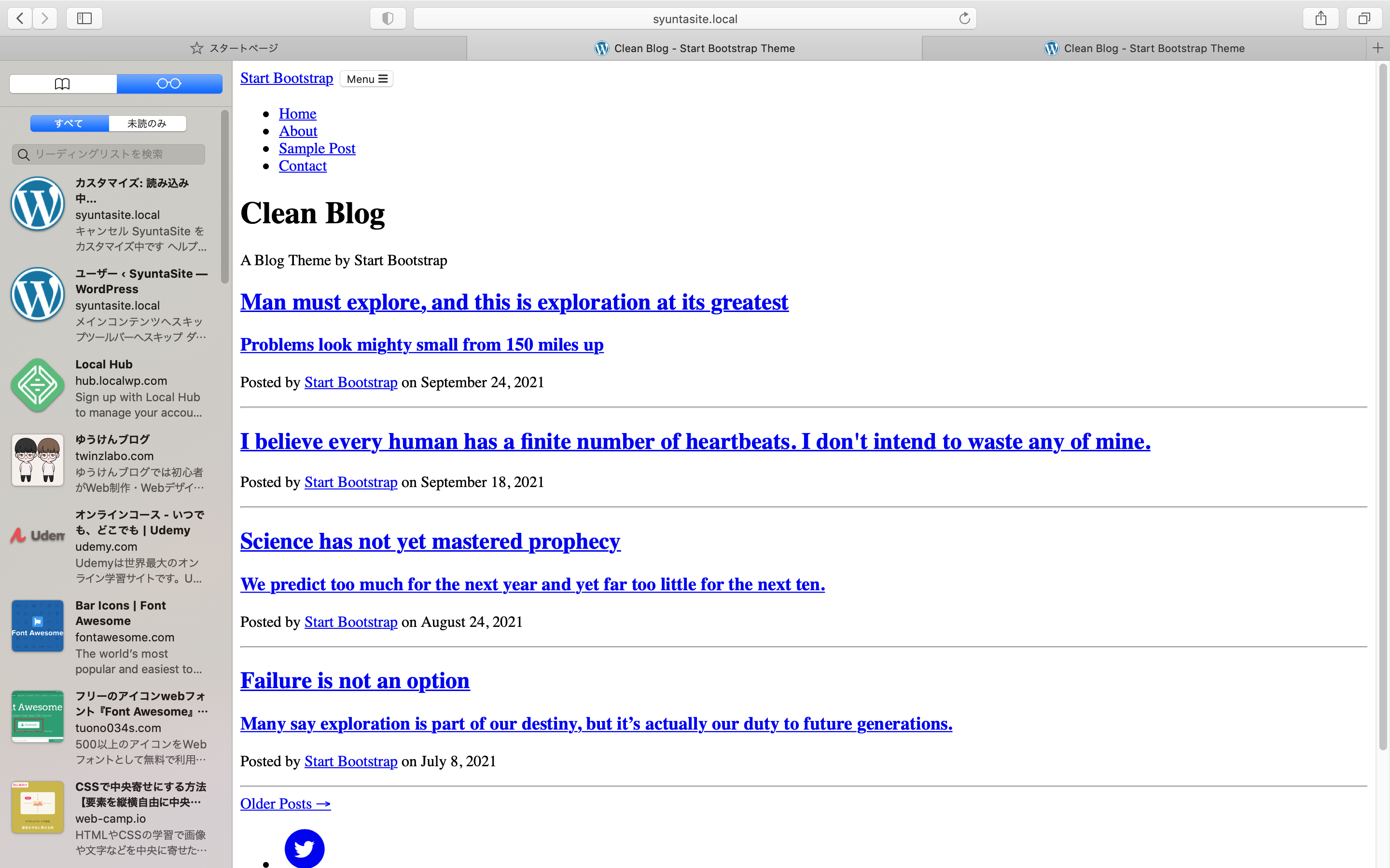 Php ダウンロードしたbootstrabにstyles Cssが反映されない Teratail