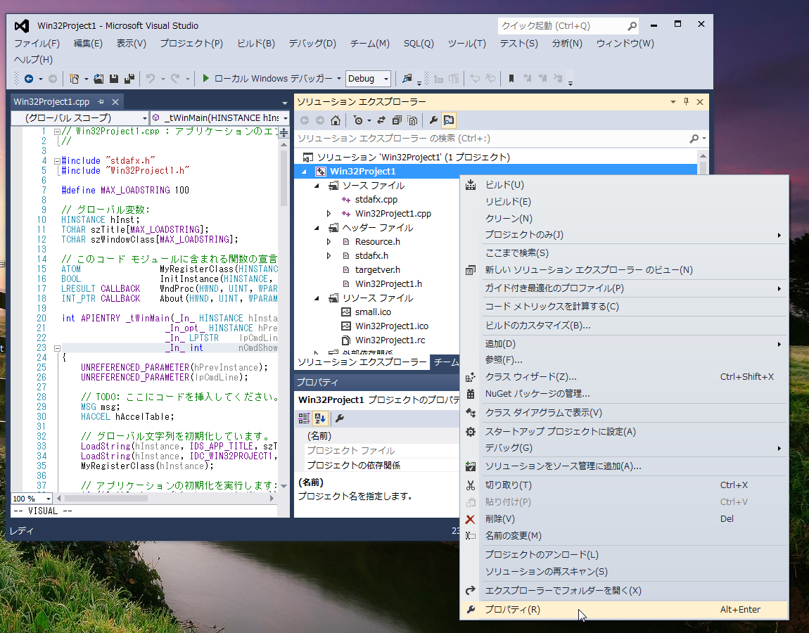 VisualStudio Debug Release 
