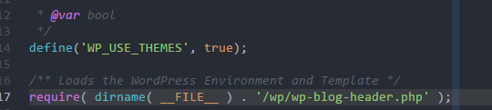 ルートのindex.php
